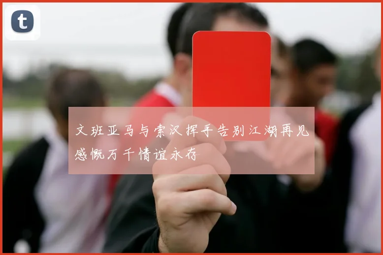 文班亚马与索汉挥手告别江湖再见感慨万千情谊永存